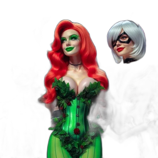 comic book art, concept art, fantasy art, 3d render transparent PNG cut-out