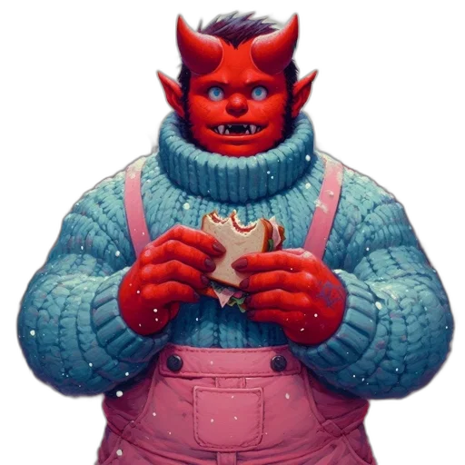 jacket, face, creature, mask transparent PNG cut-out