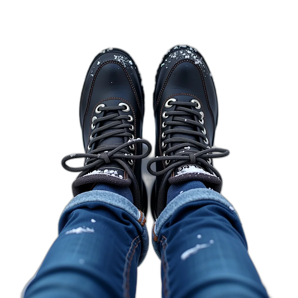 shoes, jacket, robot, 3d render transparent PNG cut-out