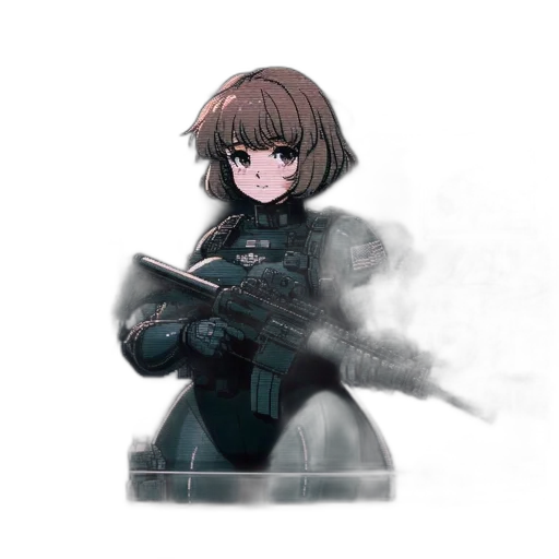 weapon, staff, robot, animal transparent PNG cut-out