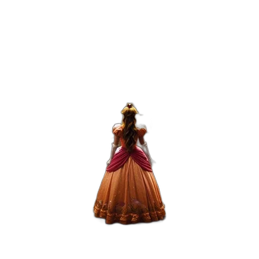 dress, crown, staff, hat transparent PNG cut-out