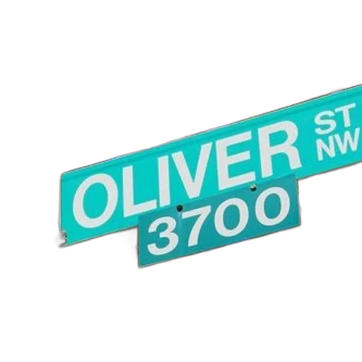 3d render, green, street, sign transparent PNG cut-out