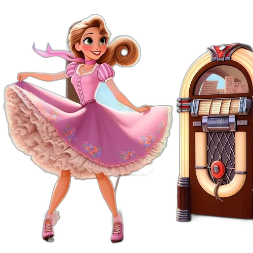 dress, furniture, 3d render, concept art transparent PNG cut-out