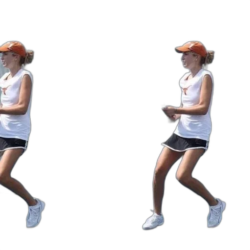 3d render, photorealistic, woman, white transparent PNG cut-out