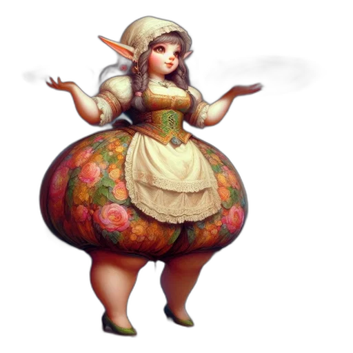 dress, food, staff, concept art transparent PNG cut-out