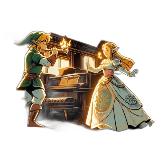 concept art, pixel art, fantasy art, 3d render transparent PNG cut-out