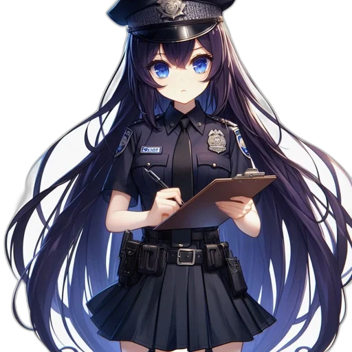 staff, hat, weapon, dress transparent PNG cut-out