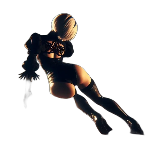 staff, dress, robot, weapon transparent PNG cut-out