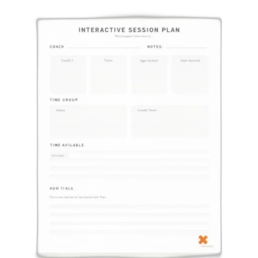 blank, interactive, session, plan transparent PNG cut-out