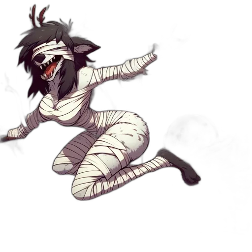 creature, dragon, animal, staff transparent PNG cut-out