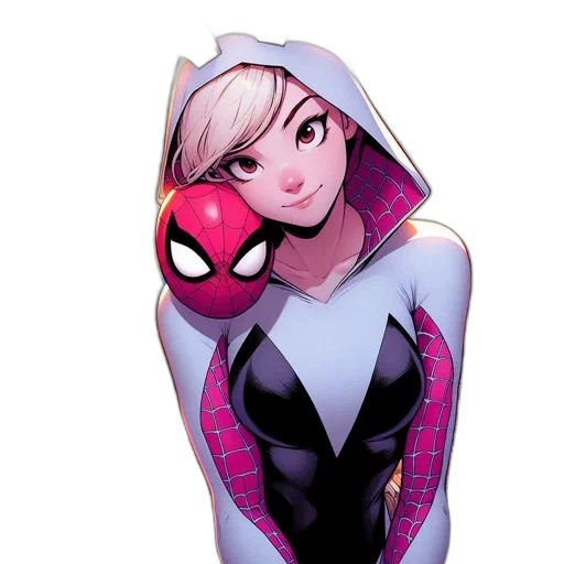 mask, jacket, comic book art, concept art transparent PNG cut-out
