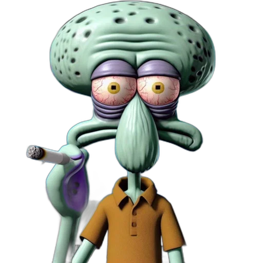 staff, creature, animal, robot transparent PNG cut-out