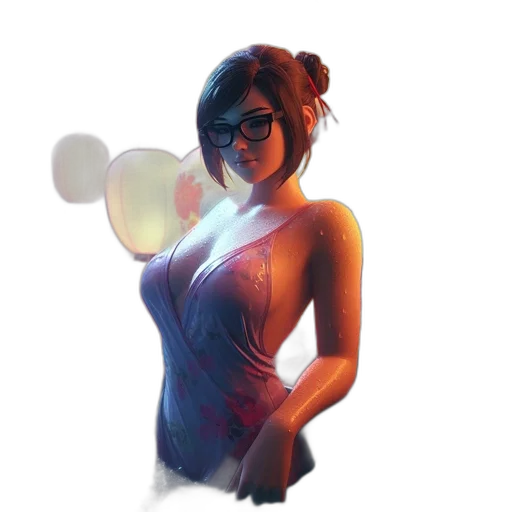 dress, staff, mask, face transparent PNG cut-out
