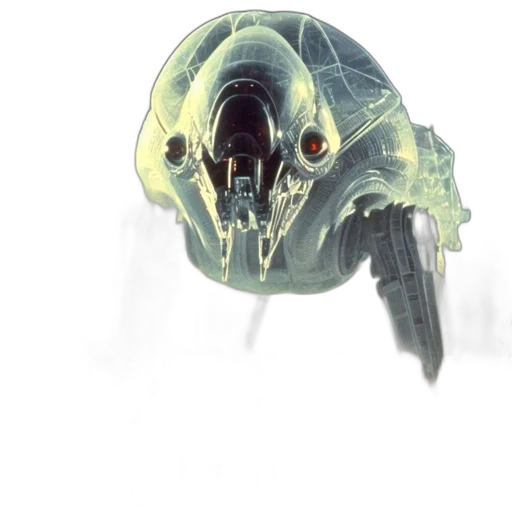 mask, creature, face, robot transparent PNG cut-out