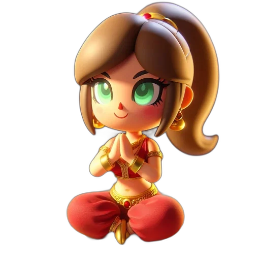staff, jewelry, 3d render, concept art transparent PNG cut-out