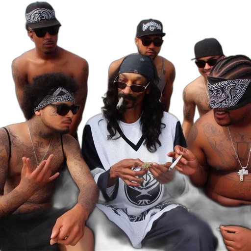 six, shirtless, men, tattoos transparent PNG cut-out