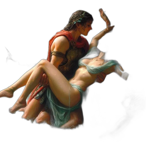 fantasy art, concept art, oil painting, comic book art transparent PNG cut-out