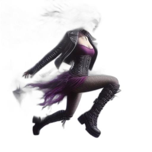 hair, concept art, fantasy art, 3d render transparent PNG cut-out