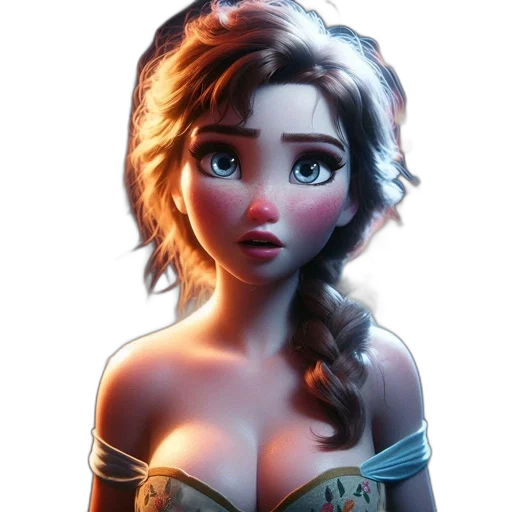 dress, crown, face, jewelry transparent PNG cut-out