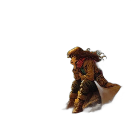 weapon, sword, staff, creature transparent PNG cut-out