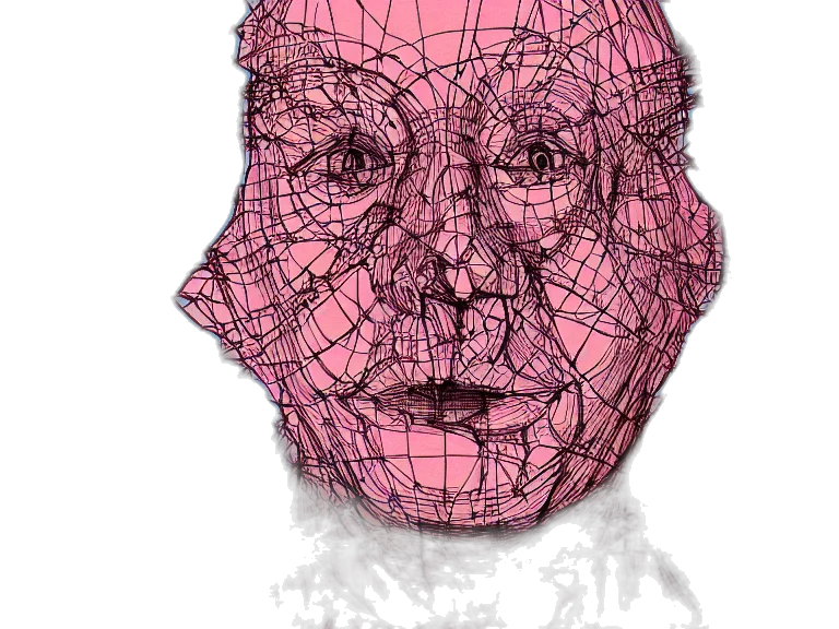 mask, face, robot, crown transparent PNG cut-out