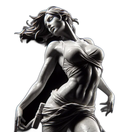 photorealistic, pencil sketch, comic book art, concept art transparent PNG cut-out