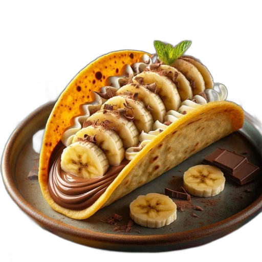 food, crown, photorealistic, 3d render transparent PNG cut-out