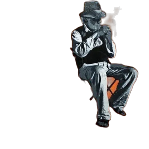 jacket, staff, hat, concept art transparent PNG cut-out