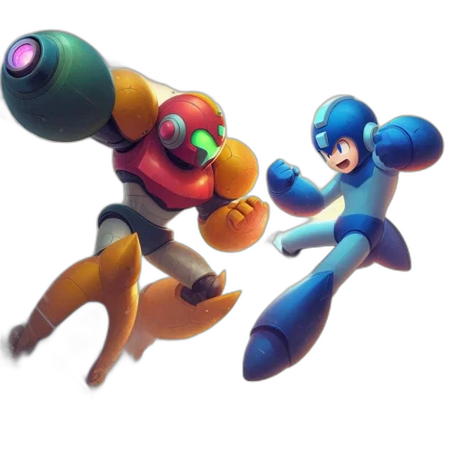 weapon, robot, staff, concept art transparent PNG cut-out