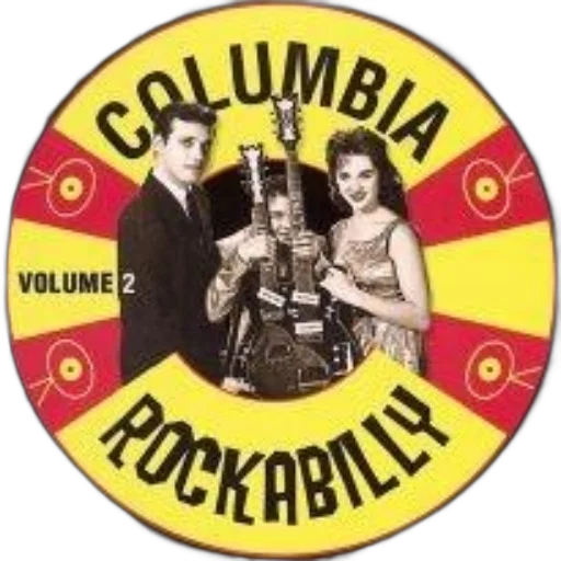 image, cover, columbia, rockabilly transparent PNG cut-out