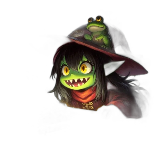 mask, creature, staff, face transparent PNG cut-out
