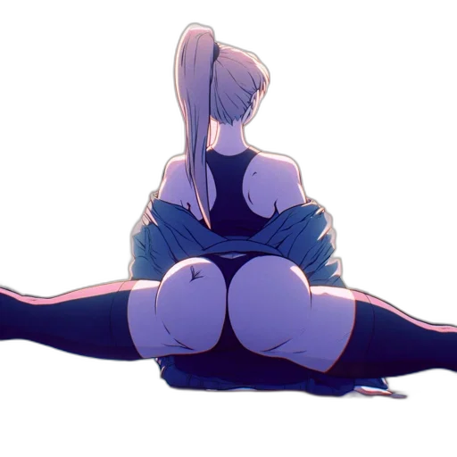 dress, creature, staff, jacket transparent PNG cut-out