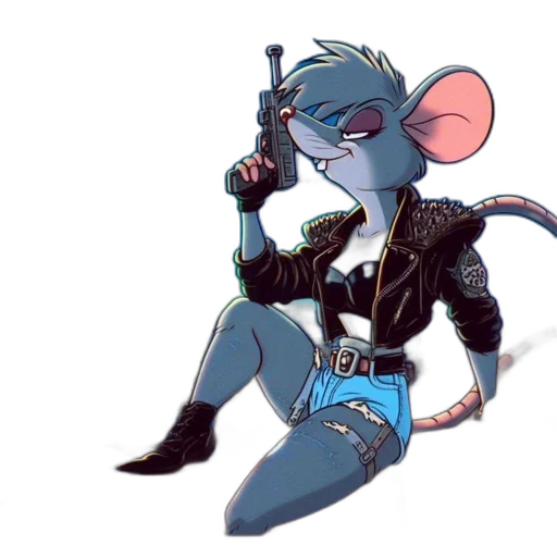 jacket, staff, cyberpunk, concept art transparent PNG cut-out
