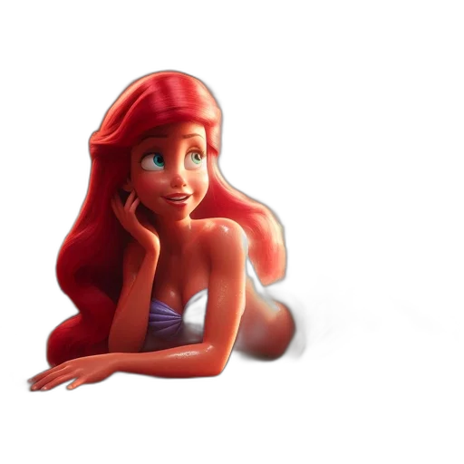 dress, crown, hair, creature transparent PNG cut-out