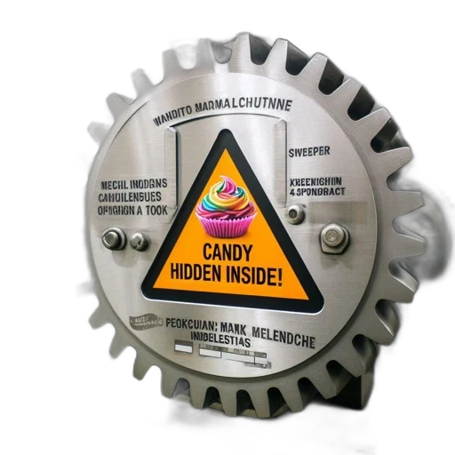 weapon, large, industrial, gear transparent PNG cut-out