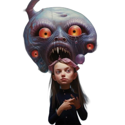 mask, creature, face, staff transparent PNG cut-out
