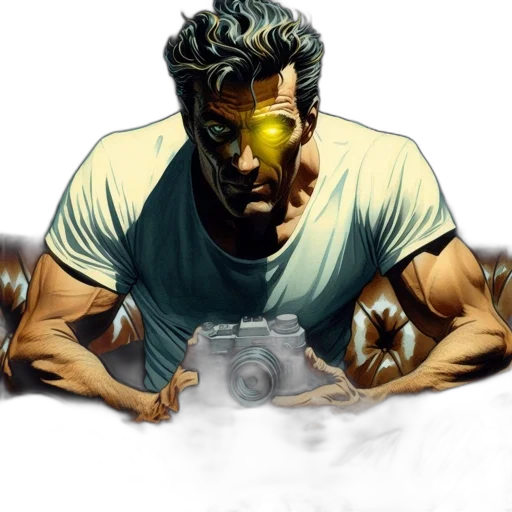 weapon, mask, robot, face transparent PNG cut-out