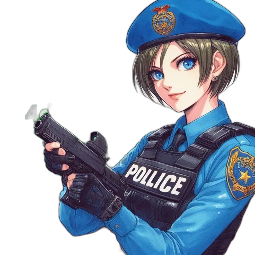 weapon, staff, robot, face transparent PNG cut-out