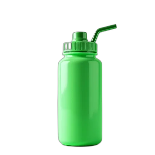 bottle, weapon, 3d render, photorealistic transparent PNG cut-out