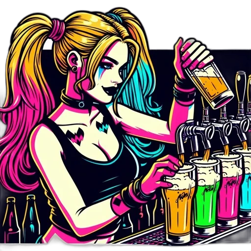 cartoon, comic book art, pixel art, anime transparent PNG cut-out