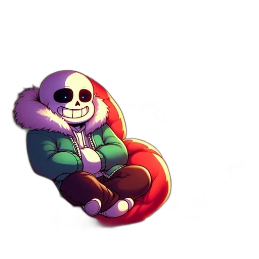 jacket, jewelry, staff, creature transparent PNG cut-out