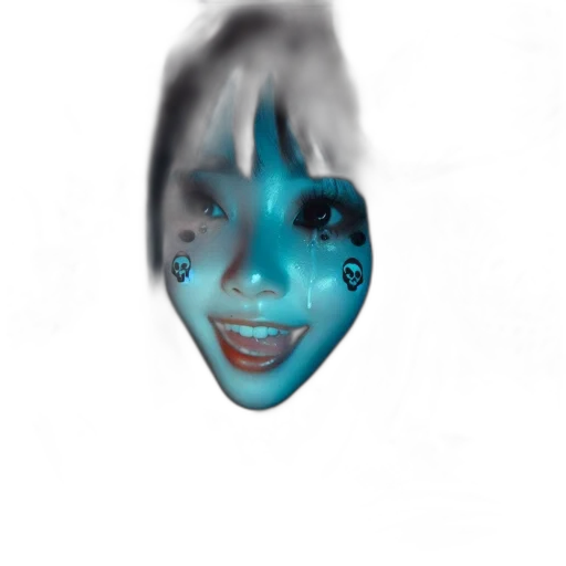 face, mask, creature, robot transparent PNG cut-out