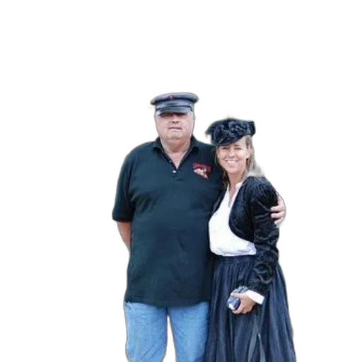 hat, staff, umbrella, dress transparent PNG cut-out