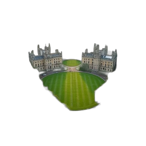 crown, hat, building, 3d render transparent PNG cut-out
