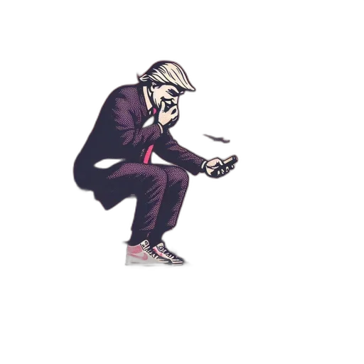 jacket, mask, staff, hat transparent PNG cut-out