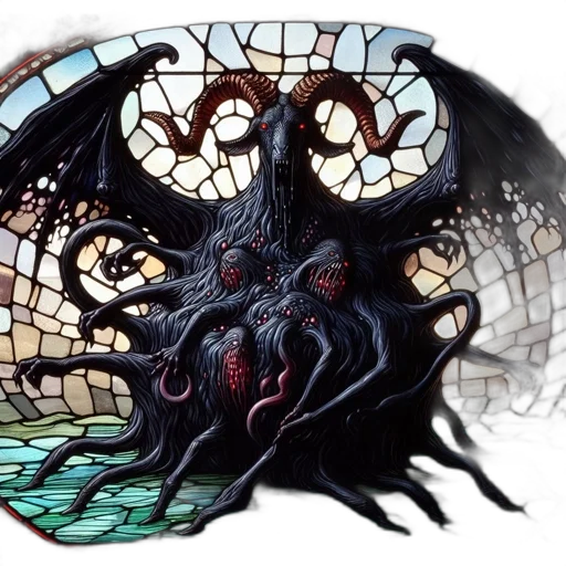 creature, concept art, comic book art, watercolor transparent PNG cut-out