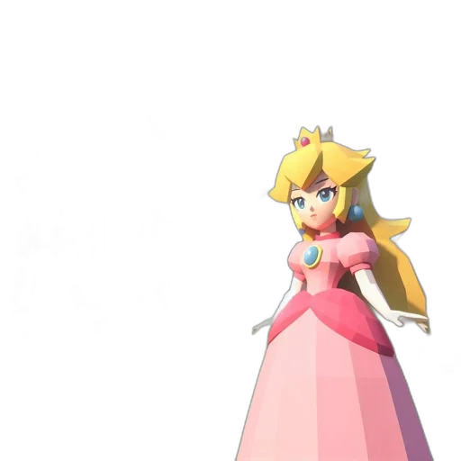 dress, crown, weapon, 3d render transparent PNG cut-out
