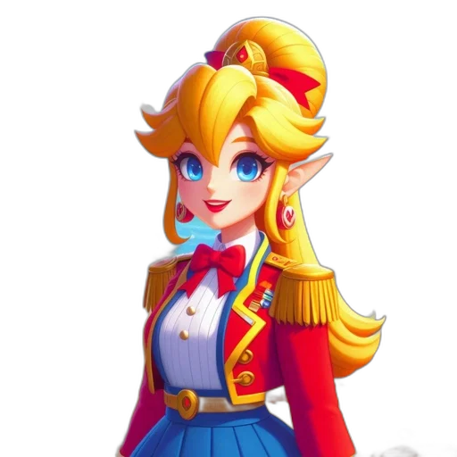 crown, staff, dress, face transparent PNG cut-out