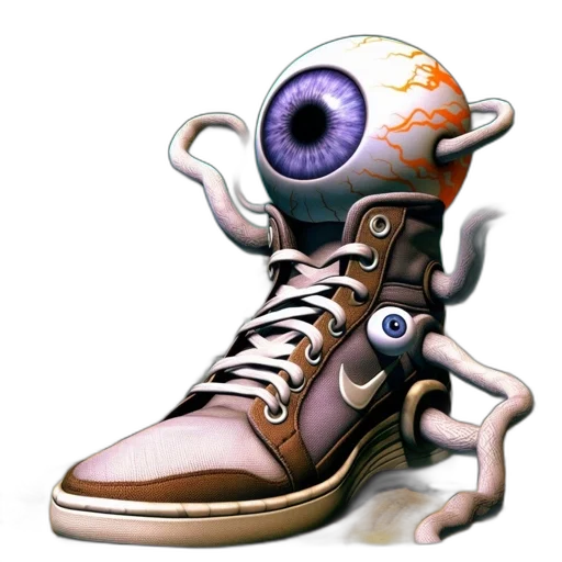 shoes, robot, creature, mask transparent PNG cut-out