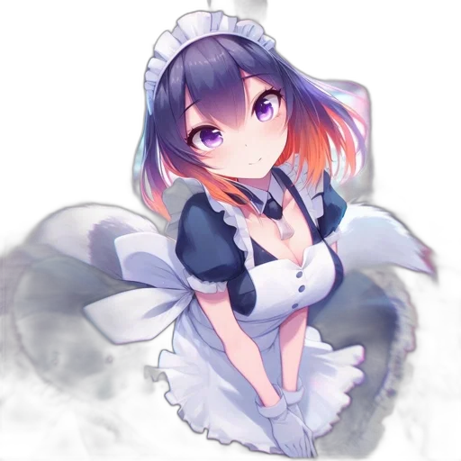 dress, staff, robot, creature transparent PNG cut-out